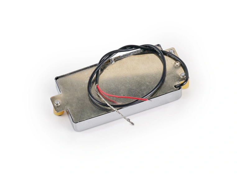 MEC AZ 10 Jazz Guitar Pickup 2 Mounting Ears, Lefthand - Chrome 