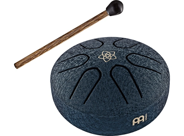 Meinl PSTD2NBVF Pocket Steel Tongue Drum A Major, Navy Blue 