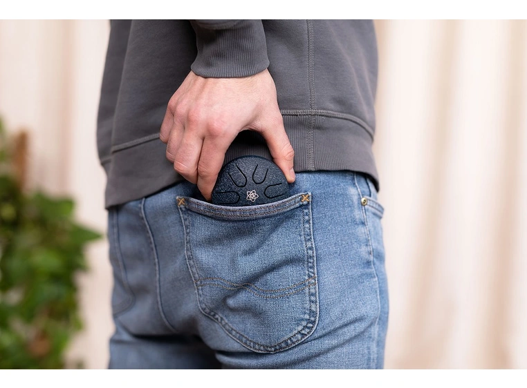 Meinl PSTD2NBVF Pocket Steel Tongue Drum A Major, Navy Blue 