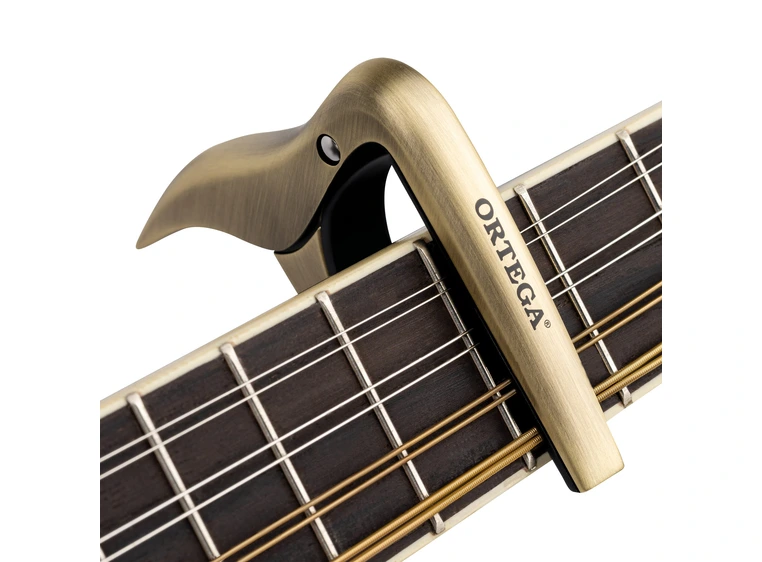 Ortega BGCAPO Capo Bluegrass Brushed Brass 