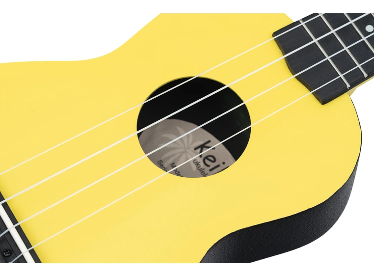 Ortega K2-LGR Keiki Soprano ukulele Sett, Lemon Green 