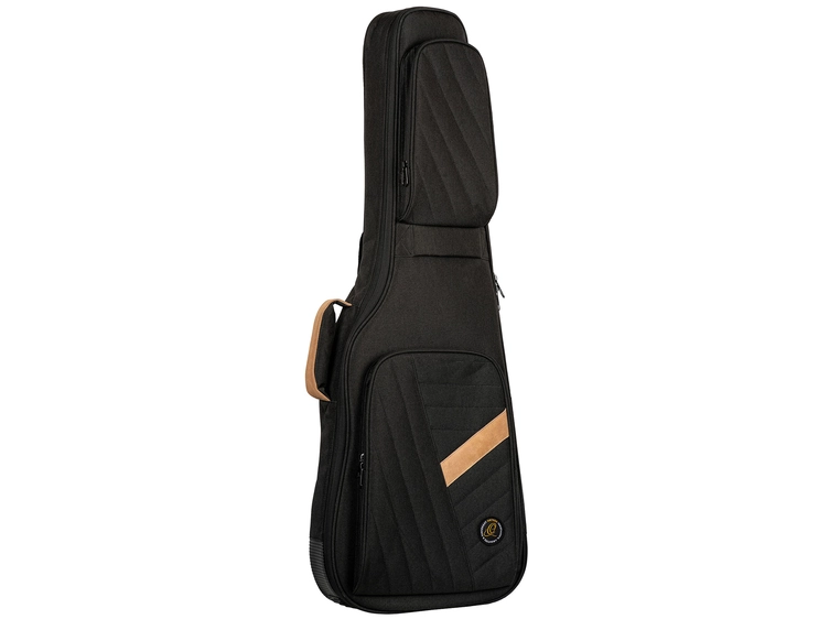 Ortega OGBEG-DLX-BK Deluxe F-Shape gigbag, Elektrisk gitar, sort 