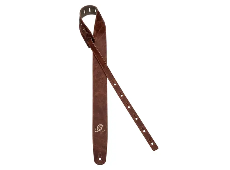 Ortega OSSU-30 Gitar reim Suede 60mm 2 lags Caramel 