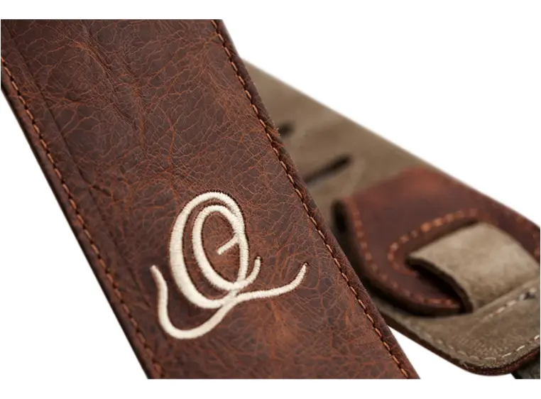 Ortega OSSU-30 Gitar reim Suede 60mm 2 lags Caramel 