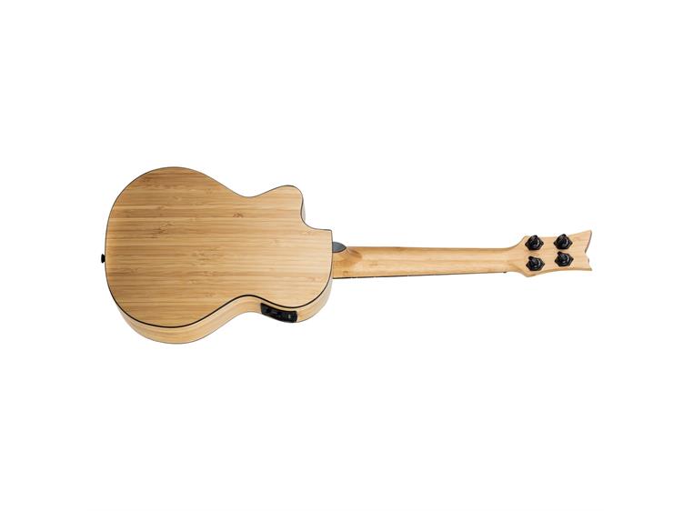 Ortega RUNAB-TE Tenor ukulele Med mik. og bag, Natural Solid Bamboo