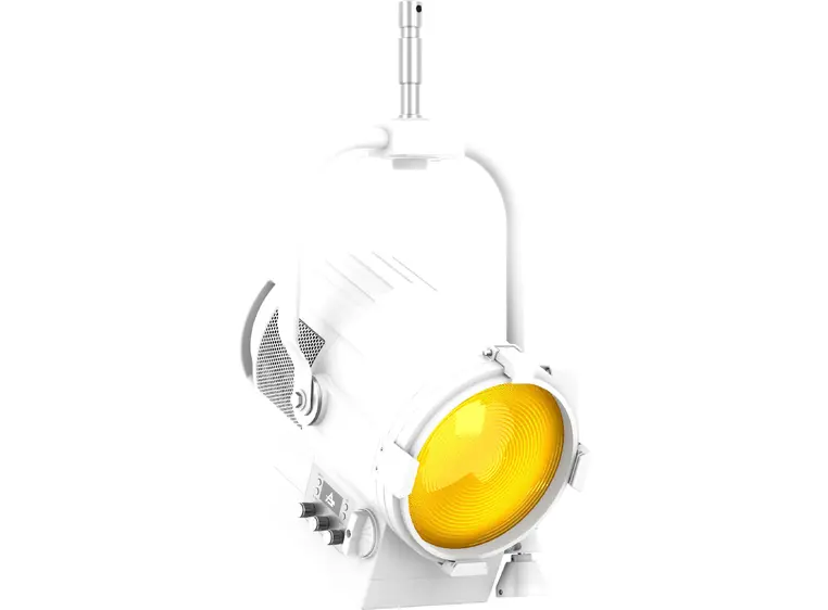Prolights ECLFRESNELPTWWH Fresnell 260W, 6-farget LED-kilde, 2800-10000K 