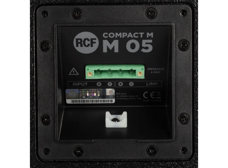 RCF COMPACT M 05 passive speaker system 5in+ 1in, 80W 
