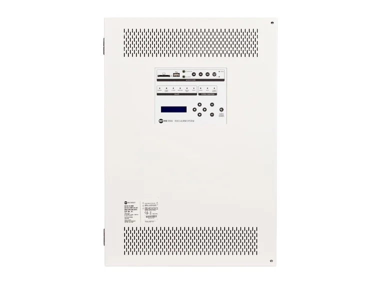 RCF MX 3500/2 DXT3000 integrated voice Alarm, Main unit, 500W, 2 channel 