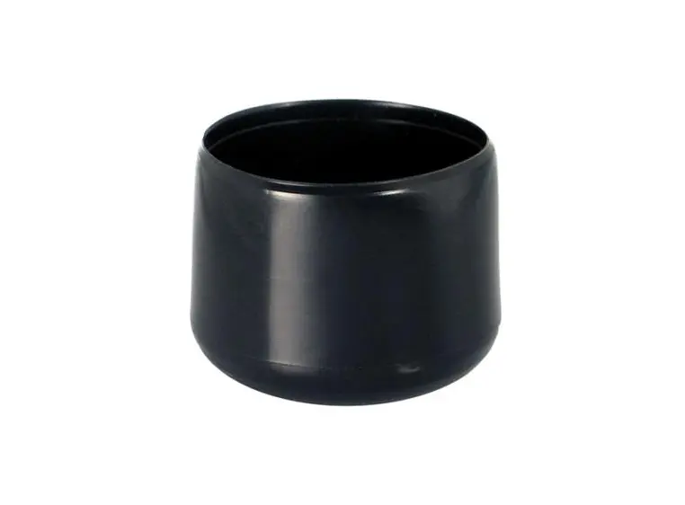 RST Alu Plastic end cap Endeplugg for 48mm rør, sort 