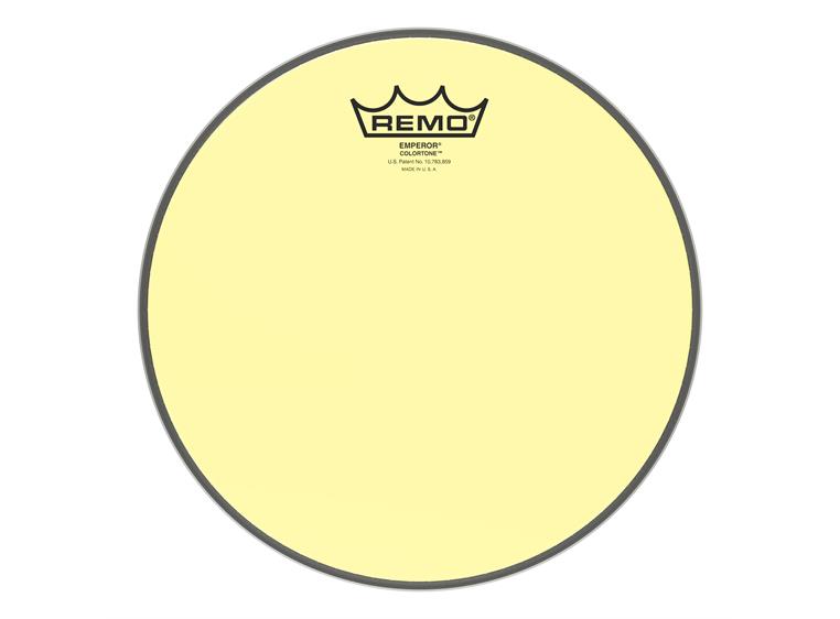 Remo BE-0310-CT-YE Emperor Colortone Yellow Drumhead ,10"