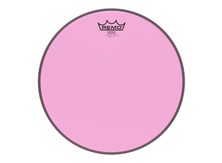 Remo BE-0313-CT-PK Emperor Colortone Pink Drumhead, 13" 