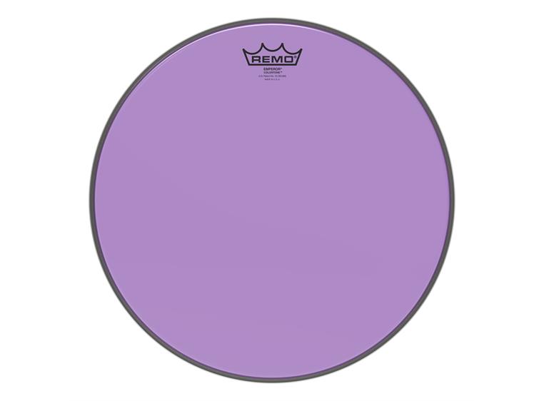 Remo BE-0315-CT-PU Emperor Colortone Purple Drumhead, 15"