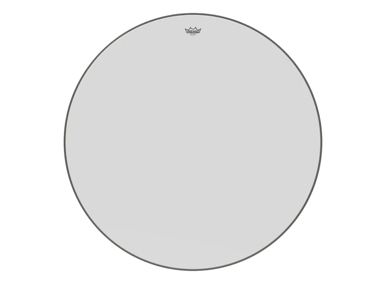 Remo BR-1240-00- Ambassador Smooth White Bass Drumhead, 40" 