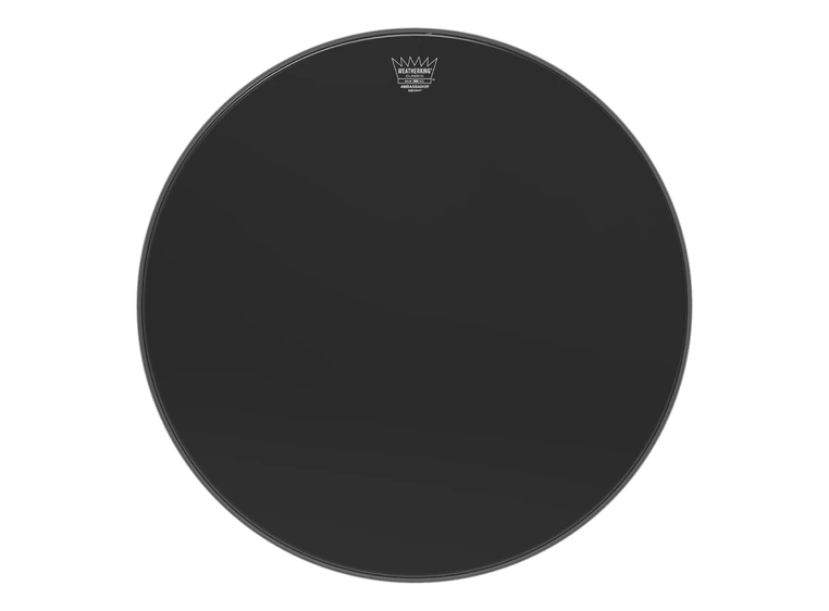 Remo CL-1022-ES- Ambassador Ebony Classic Fit Bass Drumhead, 22" 