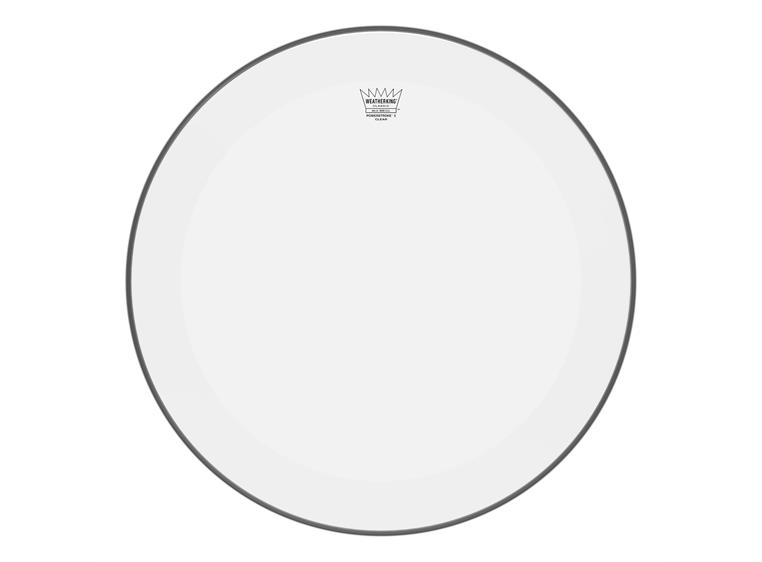Remo CL-1322-P3- Powerstroke P3 Clear Classic Fit Bass Drumhead, 22"