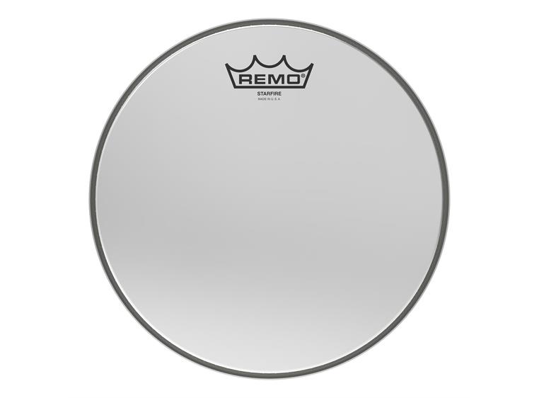Remo CR-0010-00- Ambassador Starfire Drumhead - Chrome, 10"