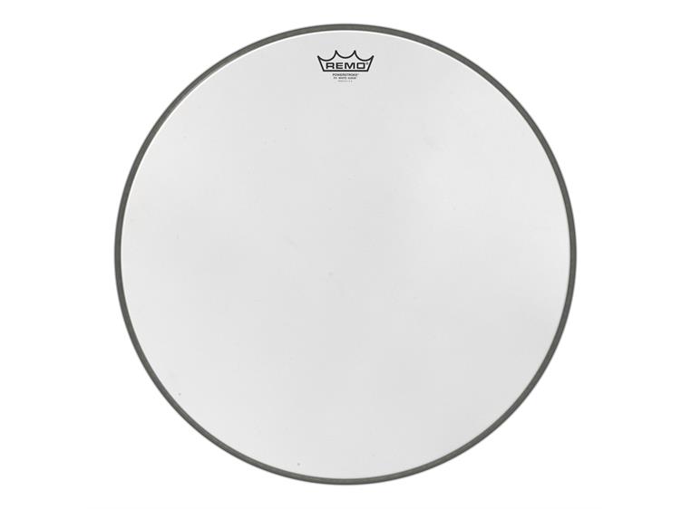 Remo P3-1820-WS- Powerstroke P3 White Suede Bass Drumhead, 20"