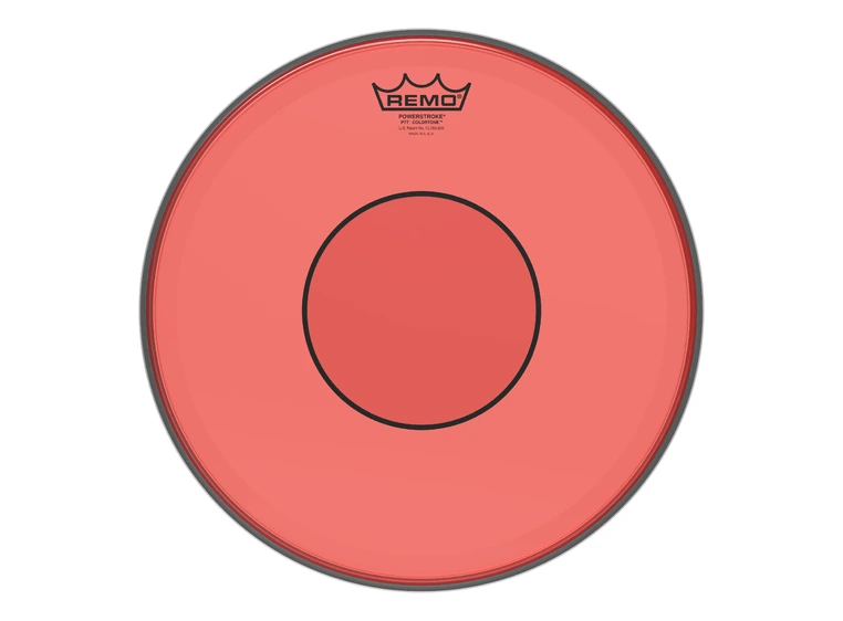 Remo P7-0314-CT-RD Powerstroke 77 Colortone Red Drumhead, 14" 