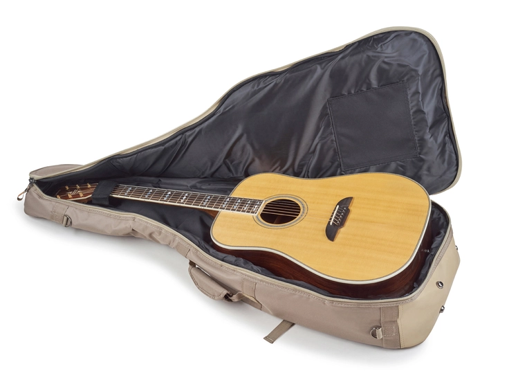 RockBag Acoustic Guitar Gig Bag - Khaki Student Line Cross Walker 