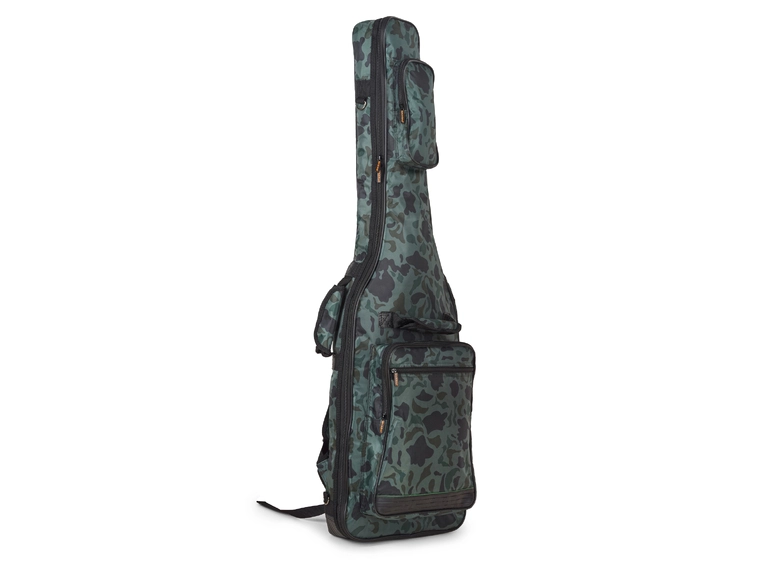RockBag El-bass Gig Bag Deluxe Line Camouflage Green (20mm polstring) 