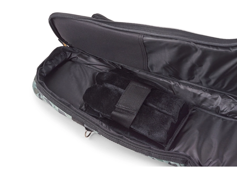 RockBag El-bass Gig Bag Deluxe Line Camouflage Green (20mm polstring) 
