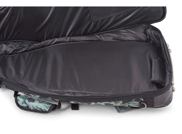 RockBag El-bass Gig Bag Deluxe Line Camouflage Green (20mm polstring) 