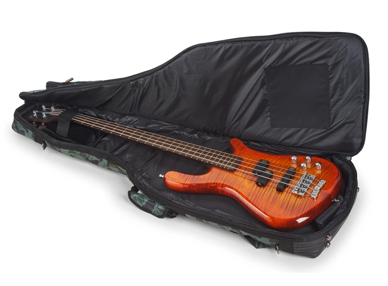 RockBag Electric Bass Gig Bag Deluxe Line, Camouflage Green 