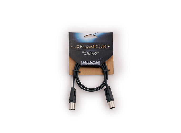 RockBoard FlaX Plug MIDI Cable - 60 cm RBO CAB MD FX 60 BK