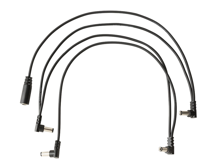 RockBoard Flat Daisy Chain Cable Angled - 4 Outputs 