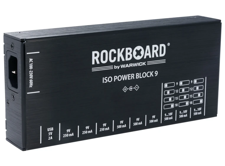 RockBoard ISO Power Block V9 IEC Isolated Multi Power Supply 