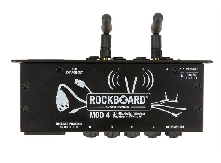 RockBoard MOD 4 & U2 2.4 GHz + TRS Patchbay
