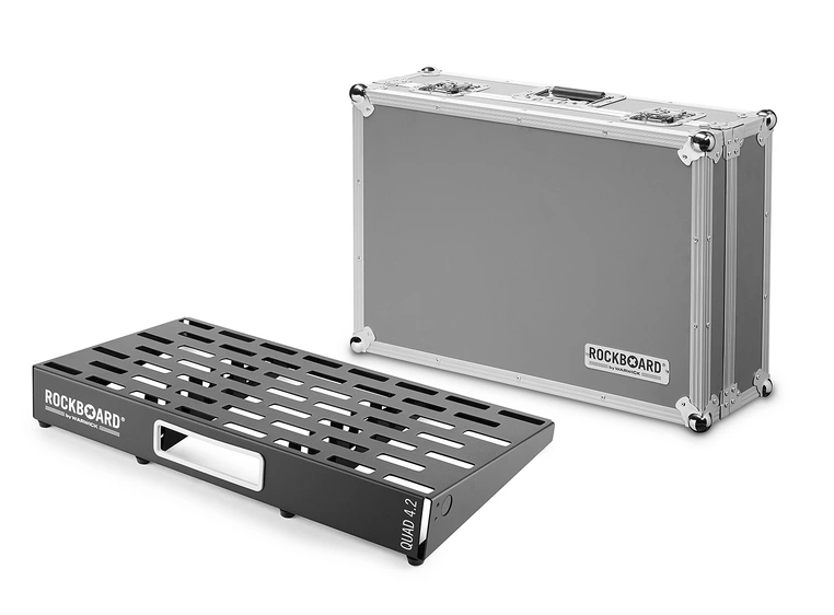 RockBoard QUAD 4.2, Pedalboard with Flight Case 
