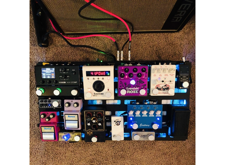 RockBoard QUAD 4.2, Pedalboard with Flight Case 