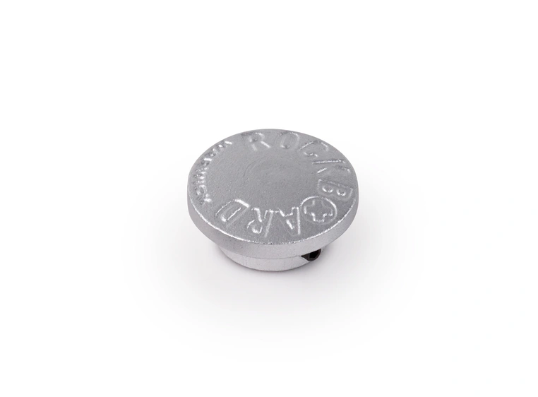 RockBoard StomPete Footswitch Topper 3 pcs. - Silver 