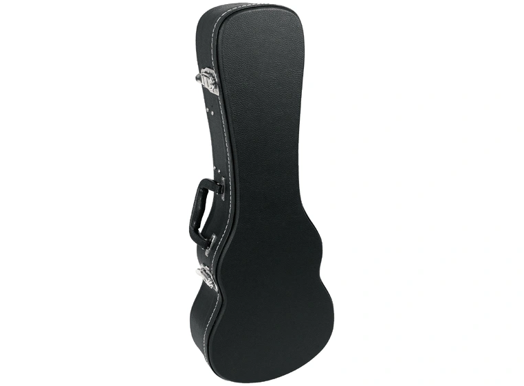 RockCase Ukulele Hardshell Case (Baritone), Curved - Black 