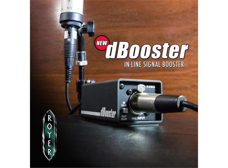 Royer Labs The dBooster R-DB20 48V Signal booster og imp. buffer