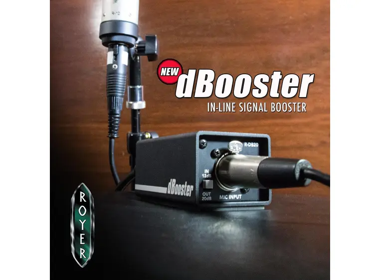 Royer Labs The dBooster R-DB20 48V Signal booster og imp. buffer 