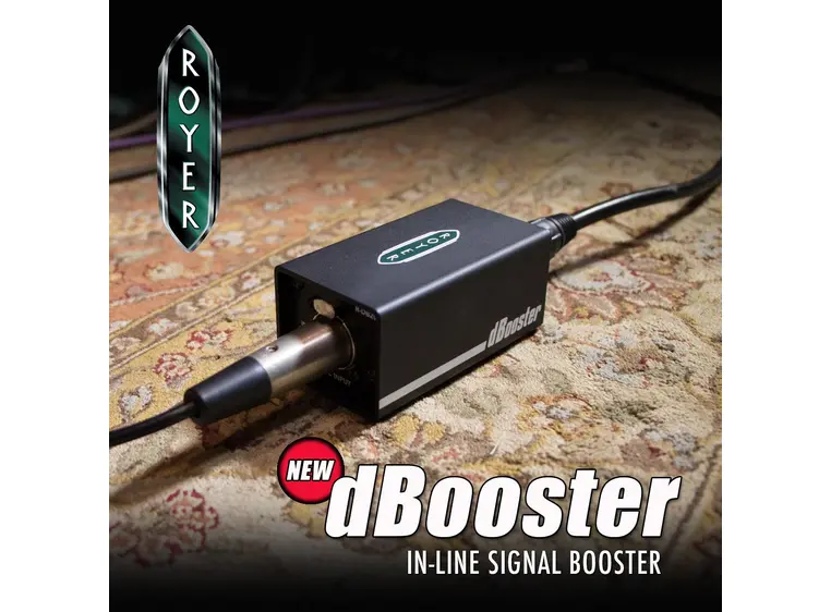 Royer Labs The dBooster R-DB20 48V Signal booster og imp. buffer 