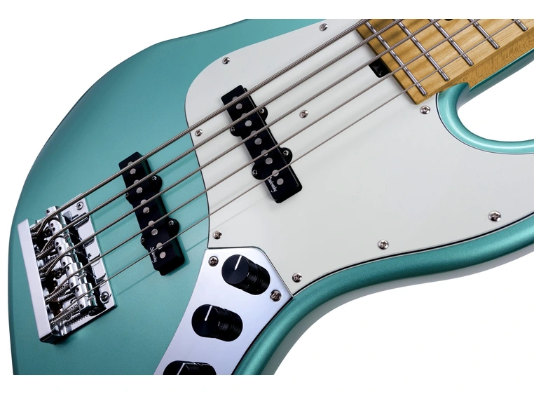 Sadowsky 21 Fret Vintage JJ Bass 5 SG MHP CH Act. 2way JJ PU OKU 