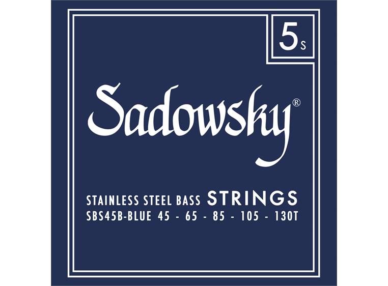 Sadowsky Blue Label Bass String Set (045-130) Taperwound, 5-String