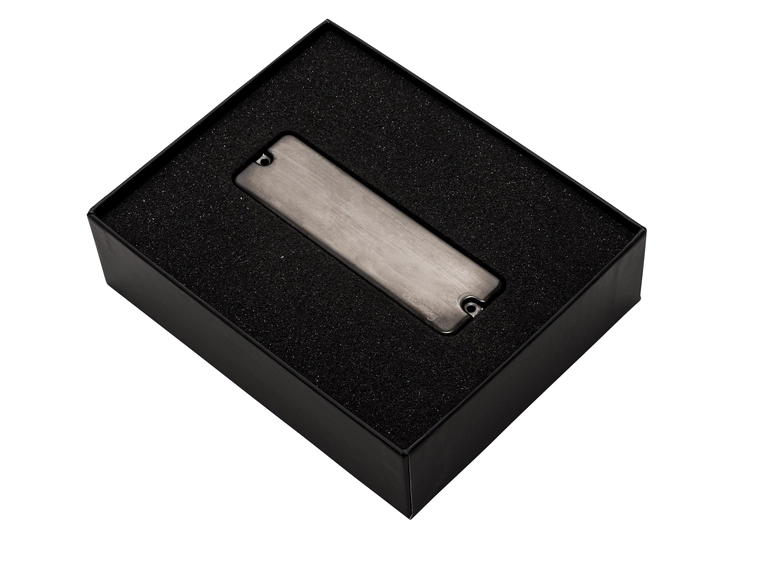 Sadowsky Soapbar Humbucker Bass Pickup DualCoil,BrushBlackChromeCover,5Str/N 