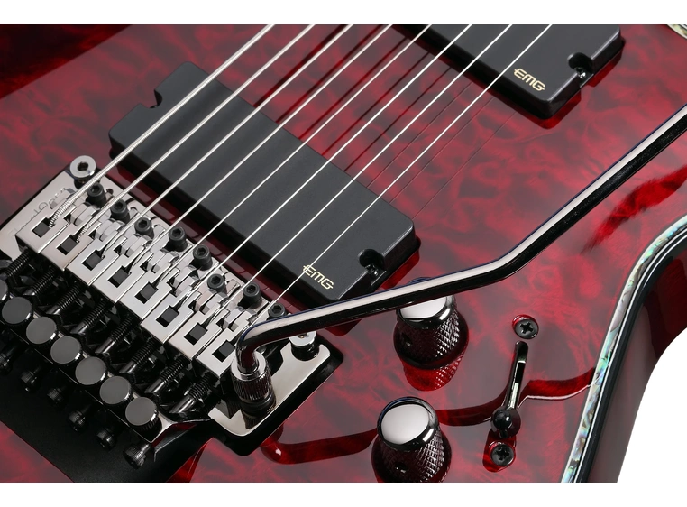 Schecter C8 Hellraiser FR (BCH) Black Cherry (1824) 