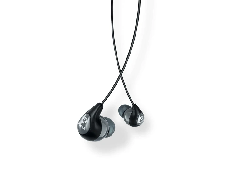Shure SE112 Earphones Grey-Black Fixed cable 3.5mm jack 