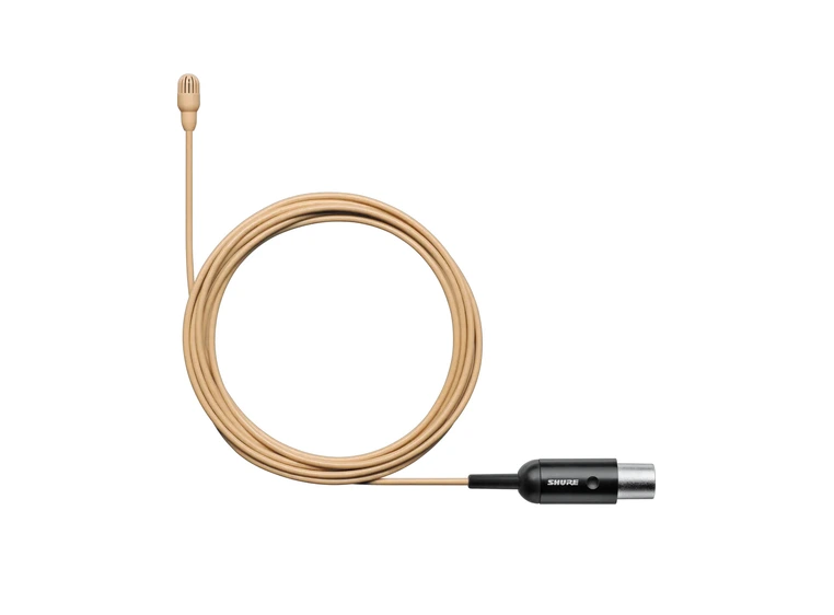 Shure TL46 Lav Omni Natural High-sen 1.6mm Cab LEMO Tan 