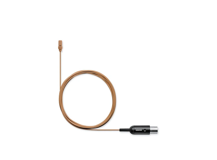 Shure Uniplex UL4C Lav Mic Card. MTQG Cocoa 