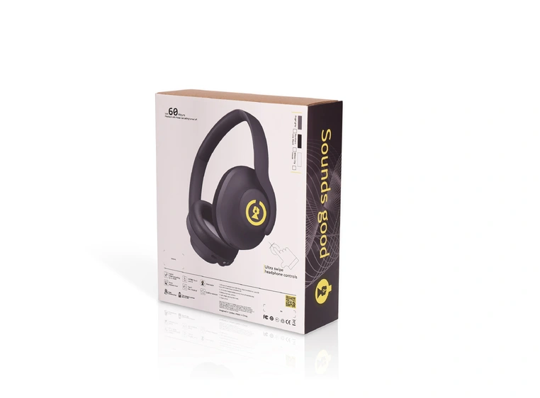 Soho 45's Hodetelefoner Sort, støyreduserende 