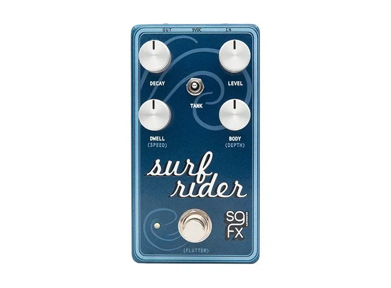 SolidGoldFX Surf Rider IV Modulated Spring Reverberator 