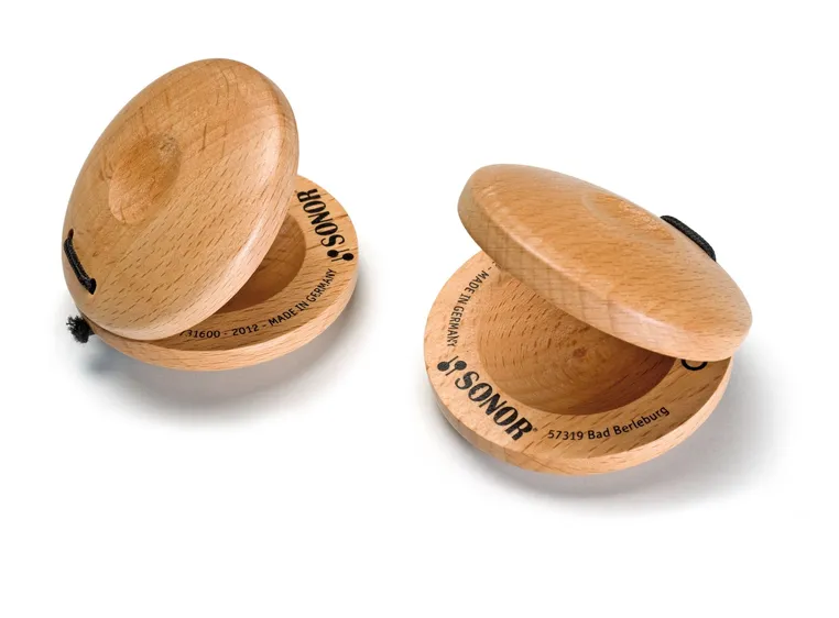 Sonor KIKA Kastanjetter For barn, "lekelyd", bøk 