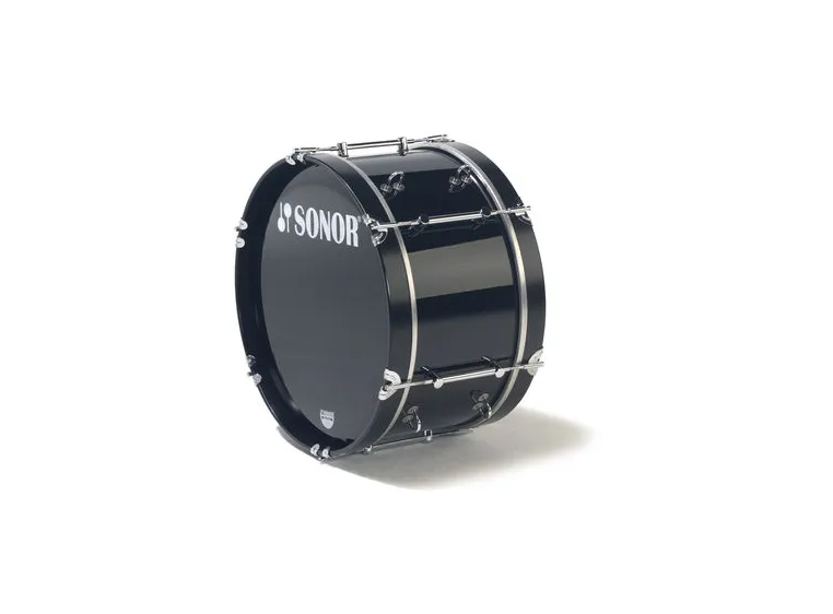 Sonor MB 2410 B CB Bass Drum 24'’x10'’, CB-black, 5,75kg, black heads 