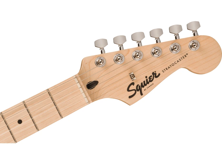 Squier Sonic Stratocaster, Maple White Pickguard, 2-Color Sunburst 